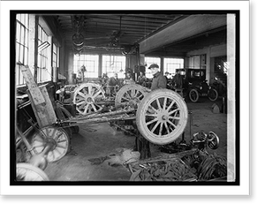 Antique Photo Print - Washington, DC - R.L. Taylor Auto Co