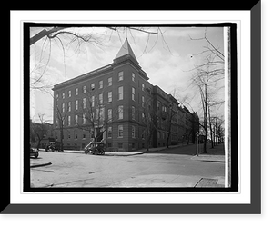 Historic Framed Print, Georgetown Univ. Hospt., [Washington, D.C.],  17-7/8" x 21-7/8"