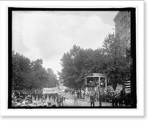 Antique Photo Print - A.F. of L. dedication, Wash., D.C, 1916 (2)