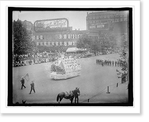Historic Photo Print - Preparedness parade, Wash., D.C, 1916 (2)