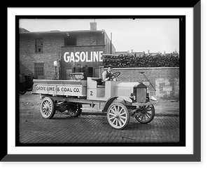 Historic Framed Print, [Truck: Grove Lime & Coal Co.],  17-7/8" x 21-7/8"