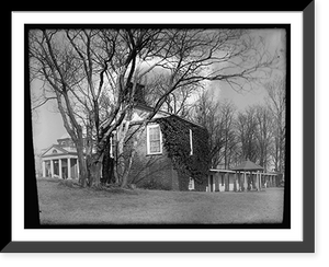 Historic Framed Print, [Monticello, Virginia],  17-7/8" x 21-7/8"