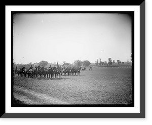 Historic Framed Print, [Cavalry],  17-7/8" x 21-7/8"