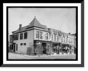 Historic Framed Print, [Nichols Avenue and U St., S.E., Washington, D.C.],  17-7/8" x 21-7/8"