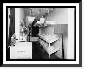 Chandeliers, Historic Print
