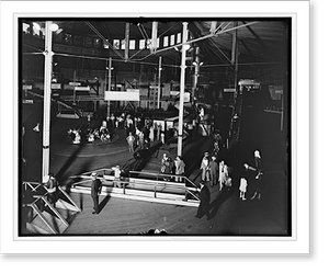 Black & White Photo - Maryland - Glen Echo - Vintage Home Decor Print