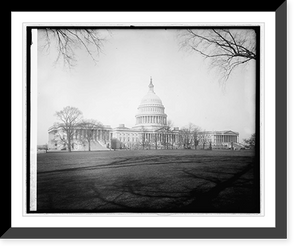 Historic Framed Print, U.S. Capitol, [Washington, D.C.] - 3,  17-7/8" x 21-7/8"