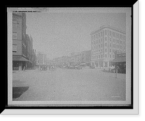 Historic Framed Print, Commercial Place, Norfolk, Va. - 2,  17-7/8" x 21-7/8"