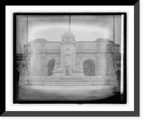 Historic Framed Print, Columbus Memorial, [Union Station, Washington, D.C.],  17-7/8" x 21-7/8"