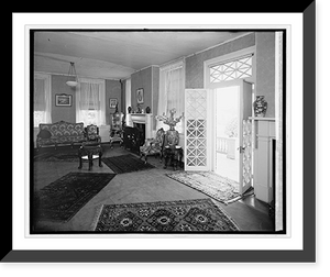 Historic Framed Print, McKeever & Goss, Dutar house - 11,  17-7/8" x 21-7/8"