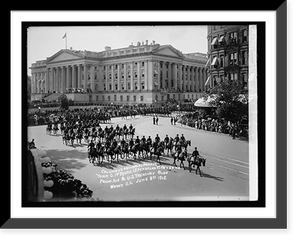 Historic Framed Print, Columbus Memorial Parade, June 8, 1912 - 2,  17-7/8" x 21-7/8"