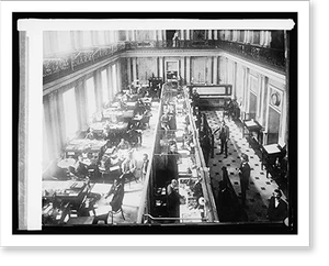 Black & White Photo - Washington, DC - Cash Room, Ofc, 1914