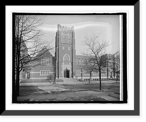 Historic Framed Print, Calvary Methodist, Columbia Rd., [Washington, D.C.],  17-7/8" x 21-7/8"