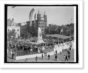 Historic Architecture - G.A.R. Monument unveiling