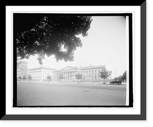 Historic Framed Print, Treasury Dept., [Washington, D.C.],  17-7/8" x 21-7/8"