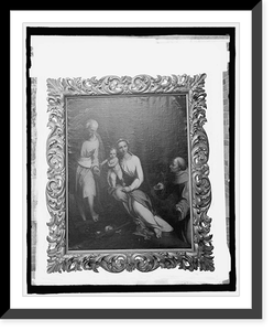 Catherine W. Godey painting (Ried Baker), Vintage Print