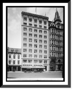 Historic Framed Print, Interstate Bldg.,  17-7/8" x 21-7/8"