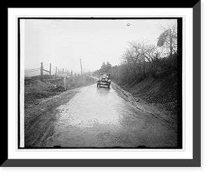 Historic Framed Print, Ford Motor Co. Lincoln in Shenandoah Nat. Park, [Virginia],  17-7/8" x 21-7/8"