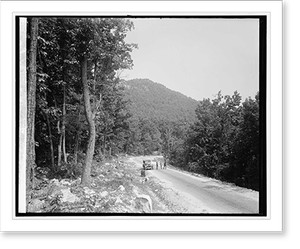 Vintage Americana Print - Lee Highway Assn - Antique Wall Decor Print
