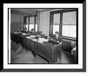 Bureau of Identification, Historic Print