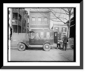 Historic Framed Print, Capitol Awning Co., Ford Motor Co.,  17-7/8" x 21-7/8"