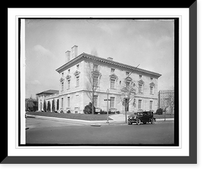 Historic Framed Print, Ford Motor Co. Italian Embassy, [16th and Fuller Sts., N.W., Washington, D.C.],  17-7/8" x 21-7/8"