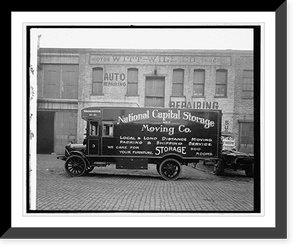 National Capitol Storage & Moving Co, Vintage Poster