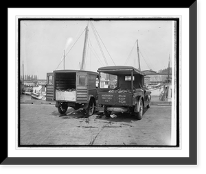 Semmes Motor Co. Lansburgh Sea Food truck, 1926, Vintage Wall Art