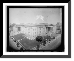 Vintage Americana Print - Washington, DC - Patent Ofc