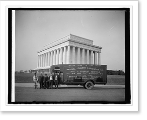 Vintage Photo Print - Washington, DC - National Delivery Association