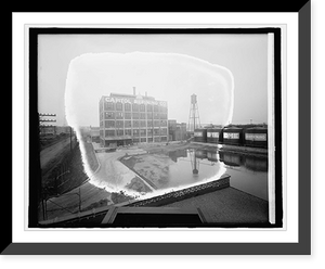 Historic Framed Print, Capitol Refining Co. plant - 2,  17-7/8" x 21-7/8"