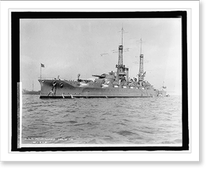 Antique Maritime - Battleships - U.S.S. Pennsylvania, Dec. 13, 1916