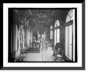 Historic Framed Print, Mexican Embassy, [Washington, D.C.], Mexican Room (not ordered),  17-7/8" x 21-7/8"