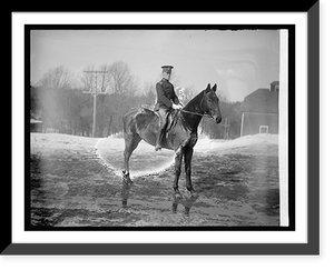 Historic Framed Print, Capt. Jno. W. Downer, Field Artillery,  17-7/8" x 21-7/8"