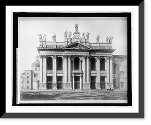 Italy, Rome, Ch. of St. John's (San Giovanni in Laterano), Historic Print