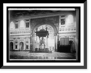 Historic Framed Print, Italy, Rome, St. Paolo (interior),  17-7/8" x 21-7/8"