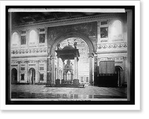 Antique Architecture - Italy, Rome, St. Paolo (interior)