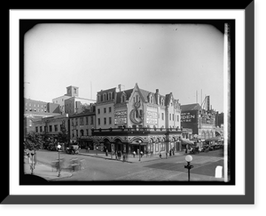 Historic Framed Print, Crandall's Theater, 9th & E, N.W., [Washington, D.C.],  17-7/8" x 21-7/8"