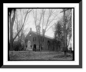 Historic Framed Print, Fairfax Court House, [Fairfax, Virginia] - 2,  17-7/8" x 21-7/8"