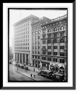 Central Savings Bank bldg. Nat. Pub. Co, Antique Print