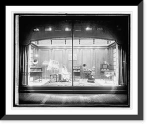 Thos. R. Shipp Co. Atwater Kent window. Woodward & Lothrop, Vintage Print