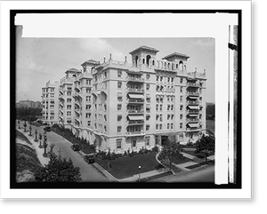 Vintage Photo Print - Washington, DC - Apt., 2400 16th