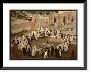 Historic Framed Print, Arab juggler Algiers Algeria,  17-7/8" x 21-7/8"