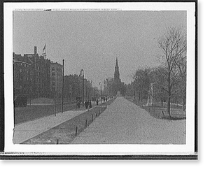 Historic Street Photo - Boston, Massachusetts - Boylston Street (2)