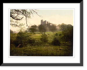 Historic Framed Print, Bolsover Castle Derbyshire England,  17-7/8" x 21-7/8"