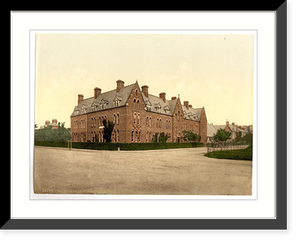 Historic Framed Print, Bridlington convalescent home Yorkshire England,  17-7/8" x 21-7/8"