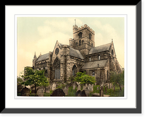 Historic Framed Print, Cathedral Carlisle England,  17-7/8" x 21-7/8"