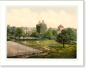 Historic Photochrom - Dean Castle Kilmarnock Scotland