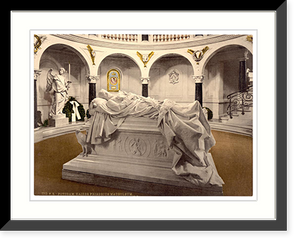 Historic Framed Print, Frederick the Greats Mausoleum Potsdam Berlin Germany,  17-7/8" x 21-7/8"