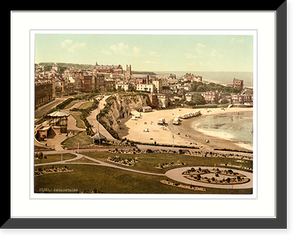Historic Framed Print, From the gardens Broadstairs England,  17-7/8" x 21-7/8"